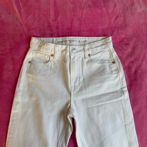 American Eagle Skinny Jeans White Short - Picture 2 of 8